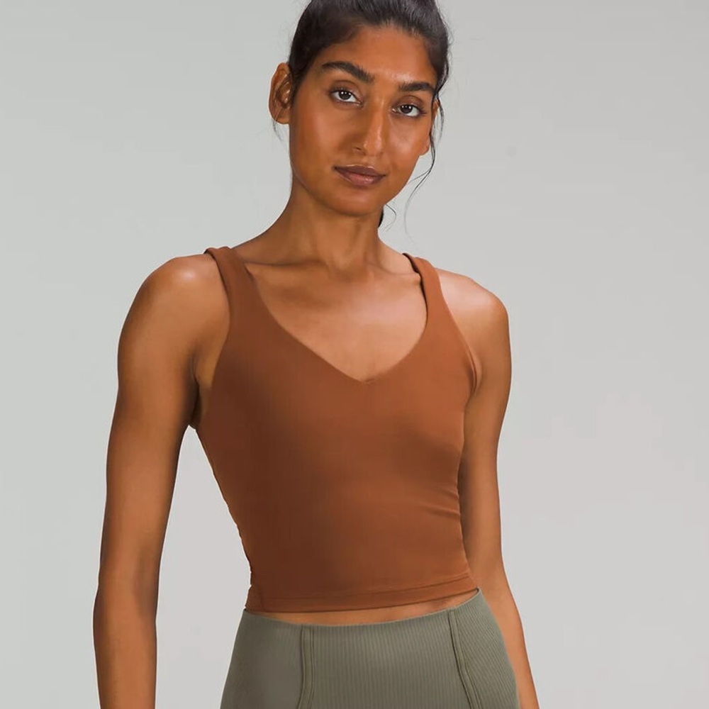 lululemon Align Tank Top in brown size 2
